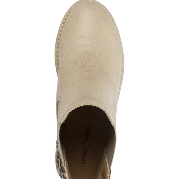 NEW!❤️ Seven Dials  Natural Leopard Booties - Picture 4 of 6